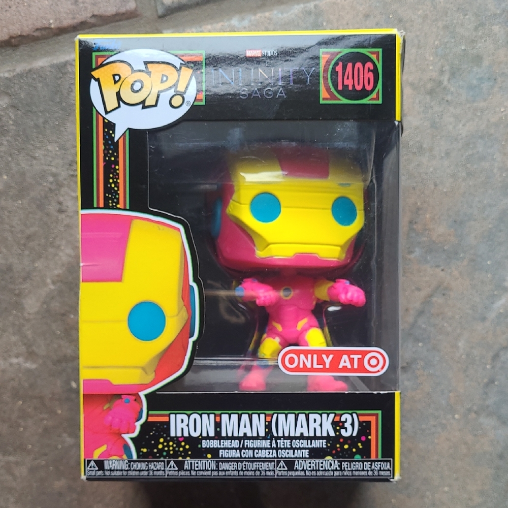 New in box! Marvel Iron Man (Mark 3) 1406 Funko Pop Bobble Head Figure